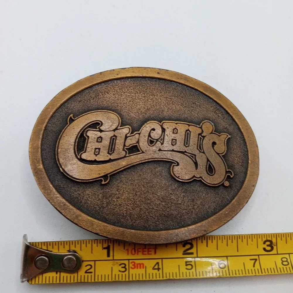 ChiChis Belt Buckle Mexican Restaurant Tex Mex Food Business Advertising Promo
